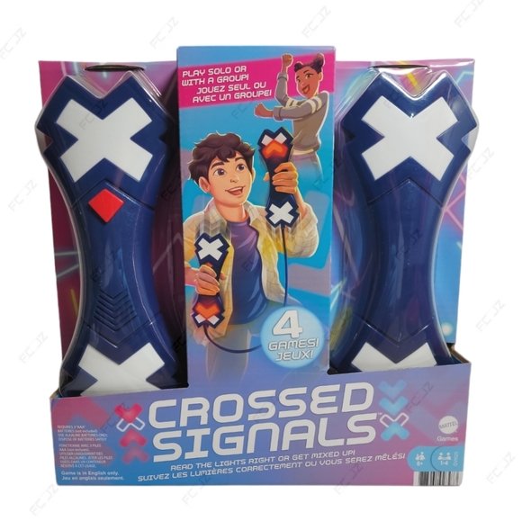 Mattel Games Crossed Signals Game for Kids & Adults, 1-4 Players - NEW - Picture 2 of 5